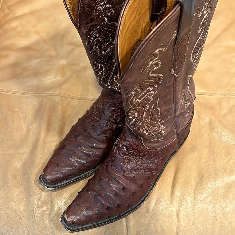 Lucchese Ostrich boots